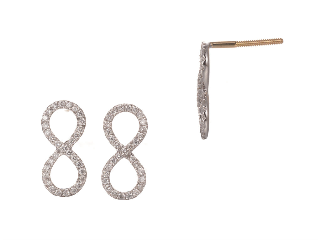 Celeste Infinity Earrings