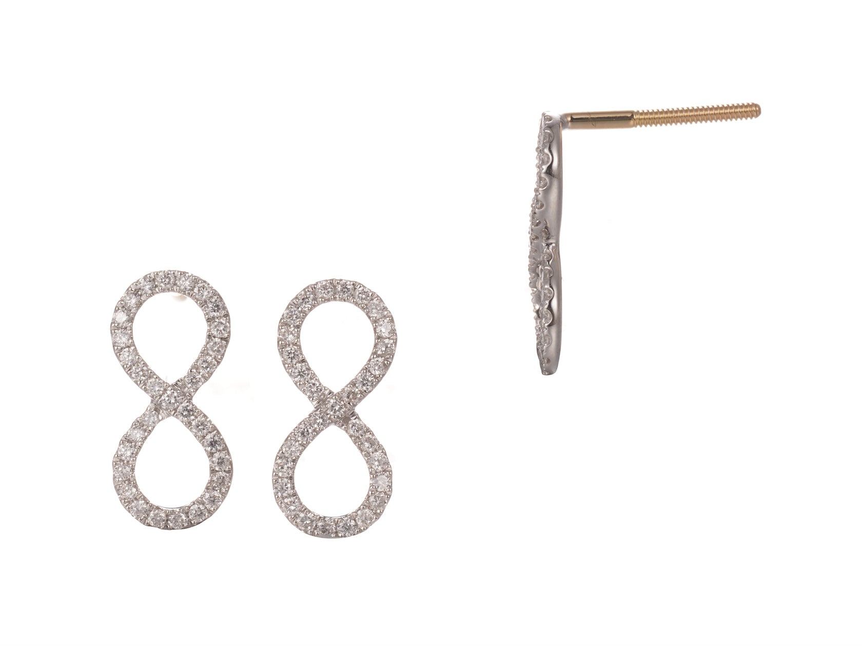 Celeste Infinity Earrings