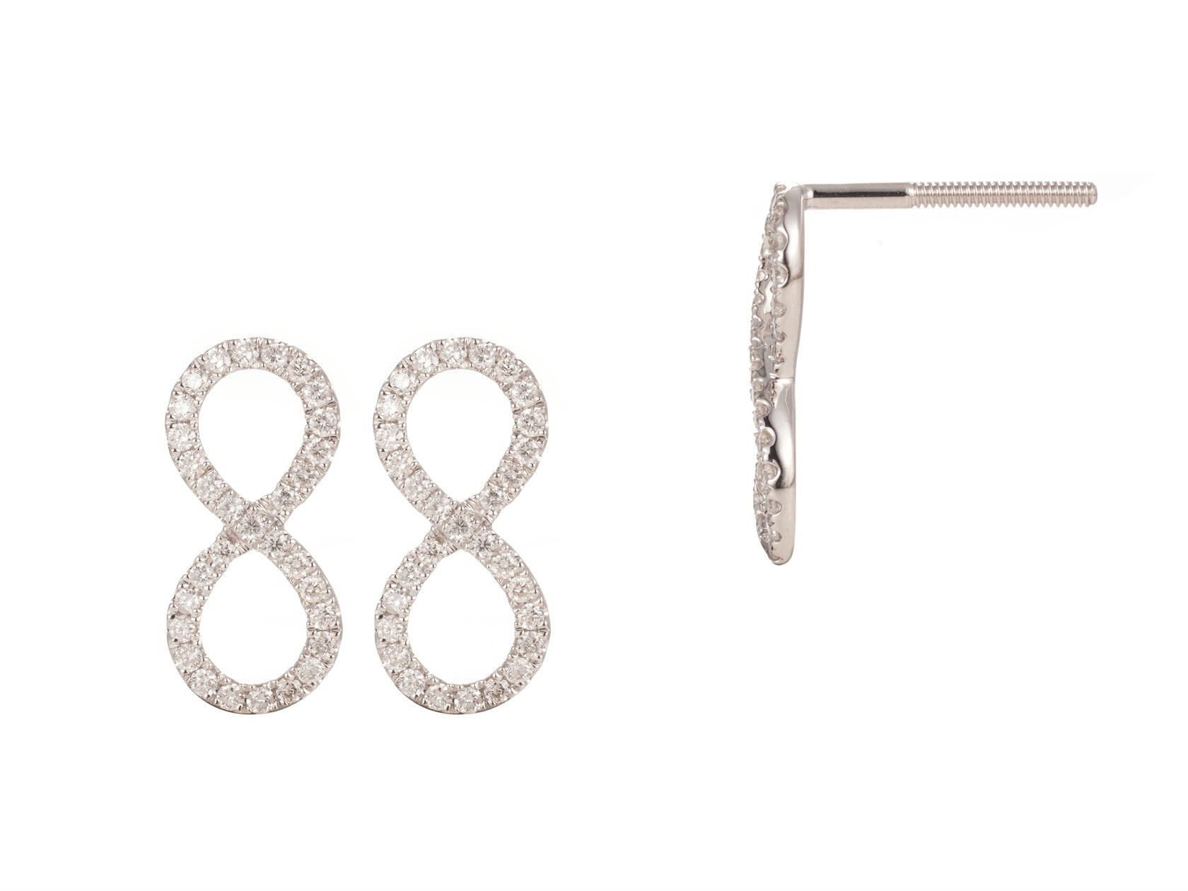 Celeste Infinity Earrings