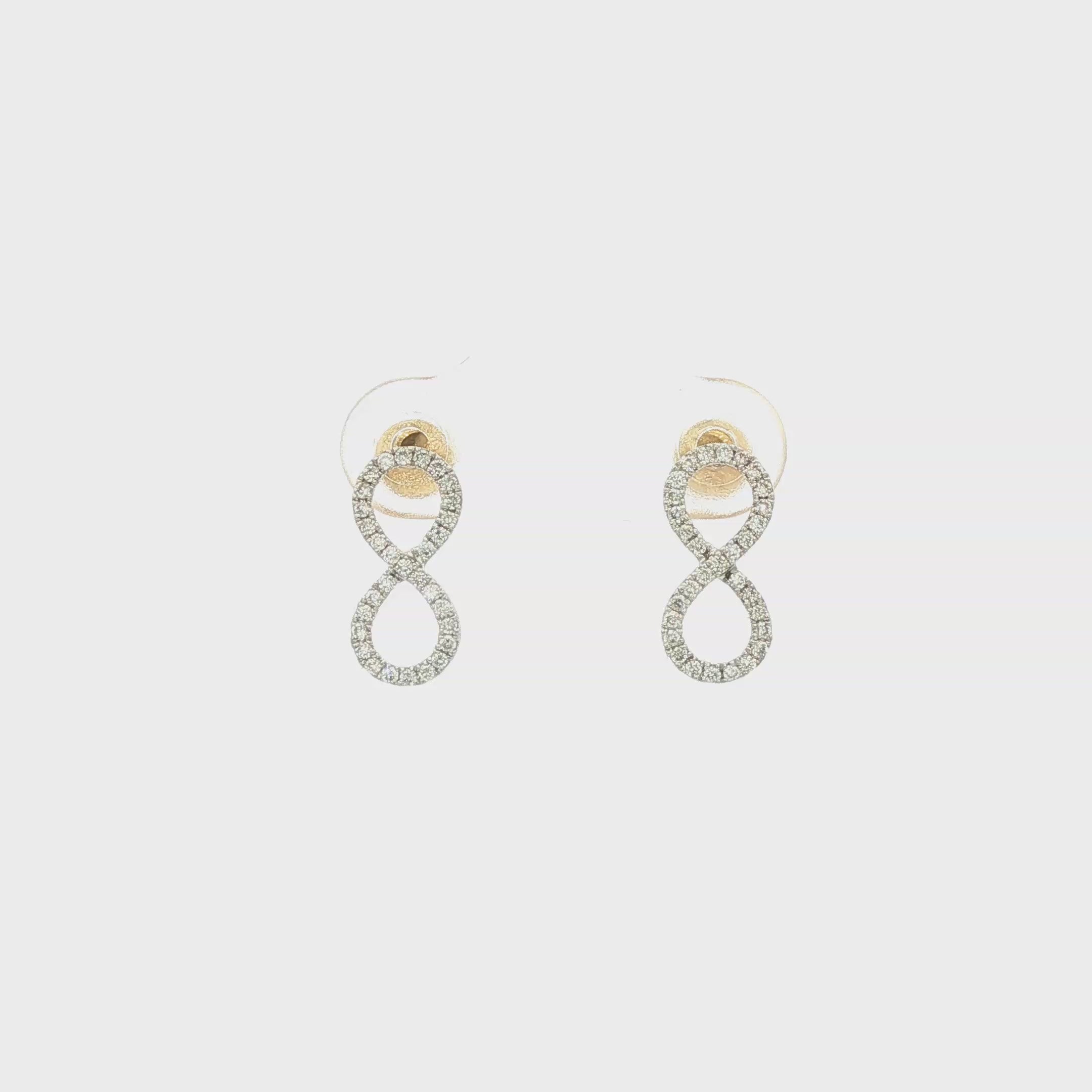 Celeste Infinity Earrings