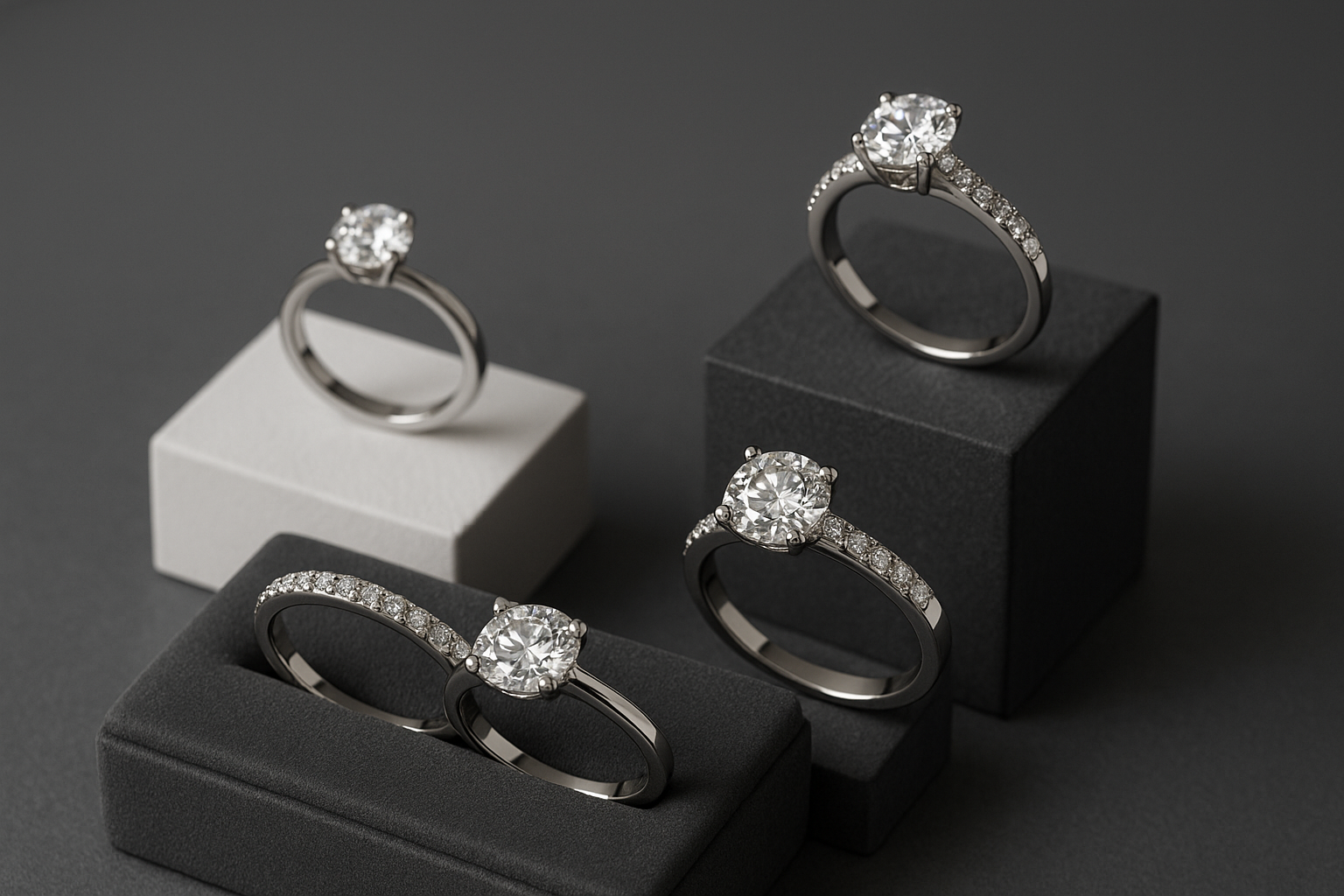 redo the same image in modern dark grey and white 